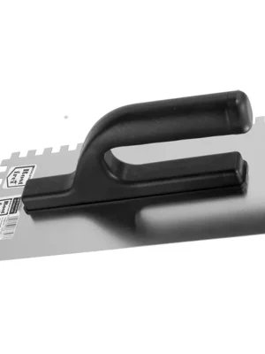 Hladítko nerezové zubové 270x127 mm, zub 12x12 mm STAVTOOL