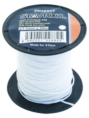 Provázek bílý 50 m / 1,7 mm STAVTOOL