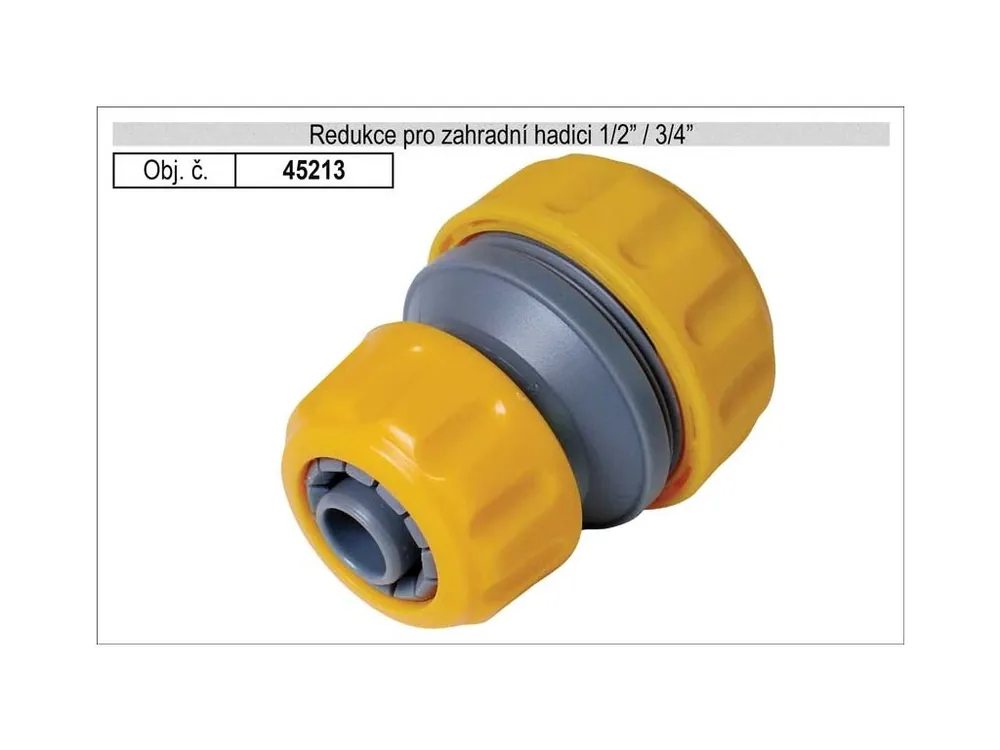 Redukce pro zahradní hadici průměr z 1/2" na 3/4"