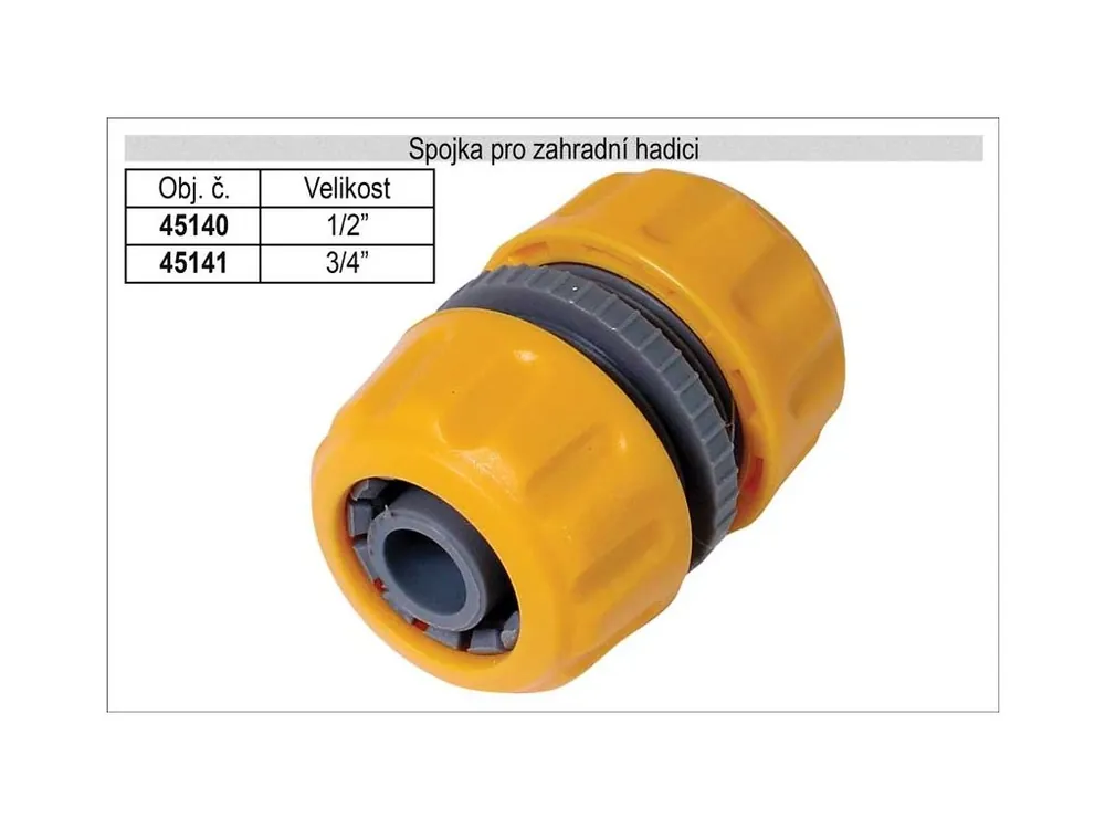 Spojka pro zahradní hadici průměr 3/4"