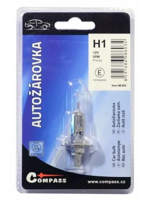 Žárovka 12V H1 55W P14,5s blister 1ks