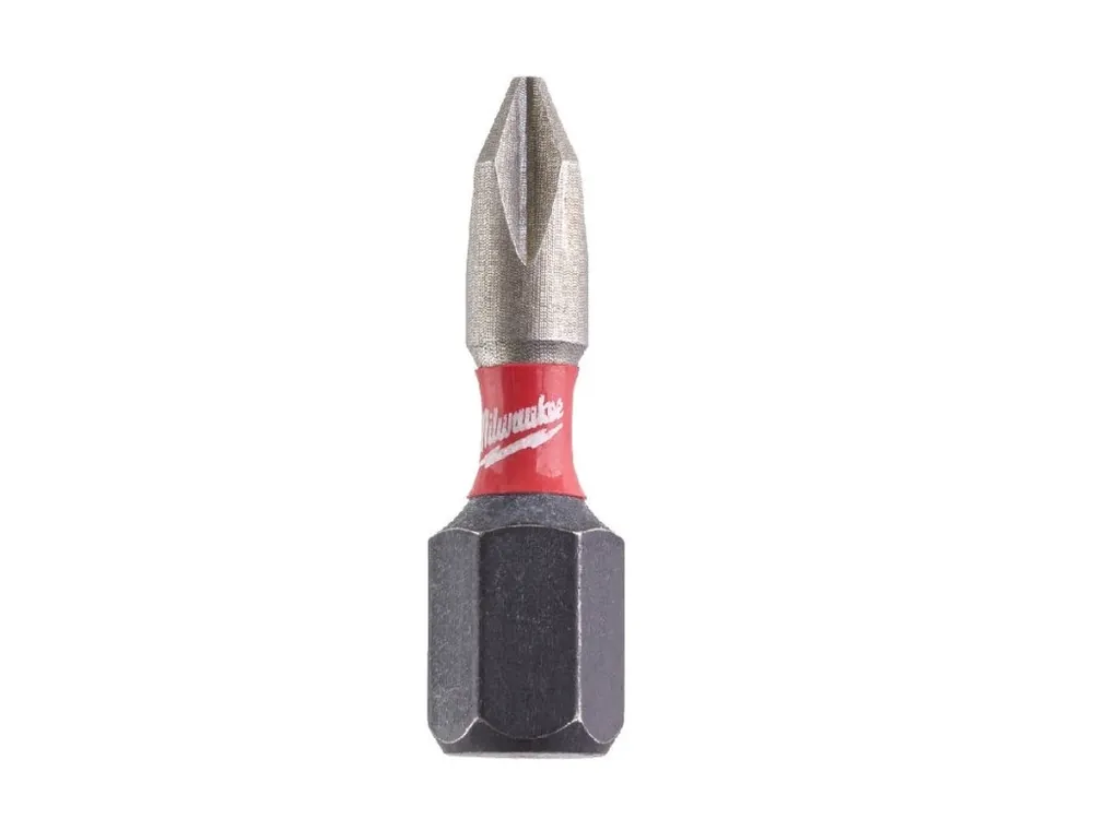 MILWAUKEE Shockwave bit křížový PH2x25mm 1/4 Impact Duty - 1ks
