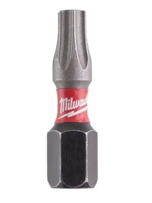MILWAUKEE Shockwave bit torx TX25x25mm 1/4 Impact Duty - 1ks