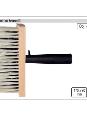 Štětka zednická hranatá 170x70mm
