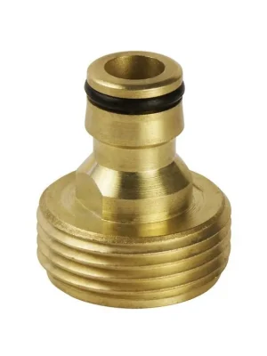 adaptér vnější závit, 3/4", MOSAZ, EXTOL PREMIUM