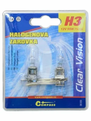 Žárovka 12V H3 55W Pk22s blister 2ks