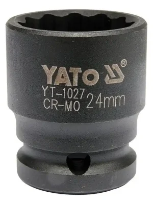 Nástavec 1/2" rázový dvanáctihranný 24 mm CrMo 12tihran