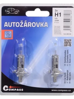 Žárovka 12V H1 100W P14,5s blister 2ks