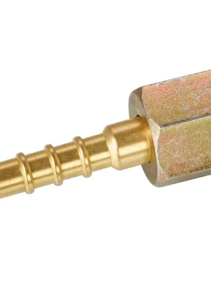 MEVA - nátrubek 4mm s maticí M9x0,75