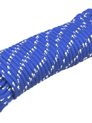 Provaz - šňůra pletená polypropylenová, 4mm x 20m, lano