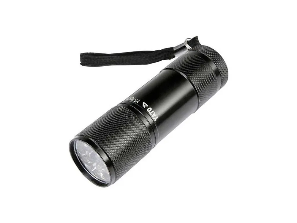 Svítilna kapesní 9 LED (ALU)