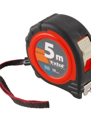 metr svinovací, 5m, š. pásku 19mm, EXTOL PREMIUM