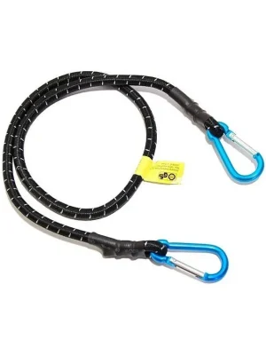 Pružný upínač 10mm KARABINA 1x100cm TÜV/GS