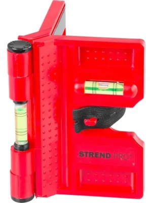 STREND PRO Vodováha na trubky a tyče, rohová s magnetem