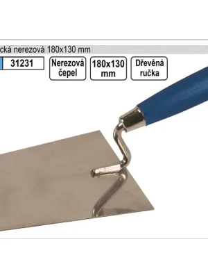 Lžíce zednická nerezová 180mm