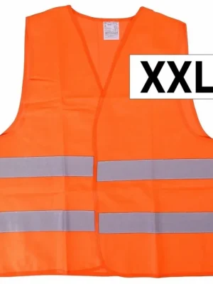 Vesta výstražná oranžová XXL EN 20471:2013