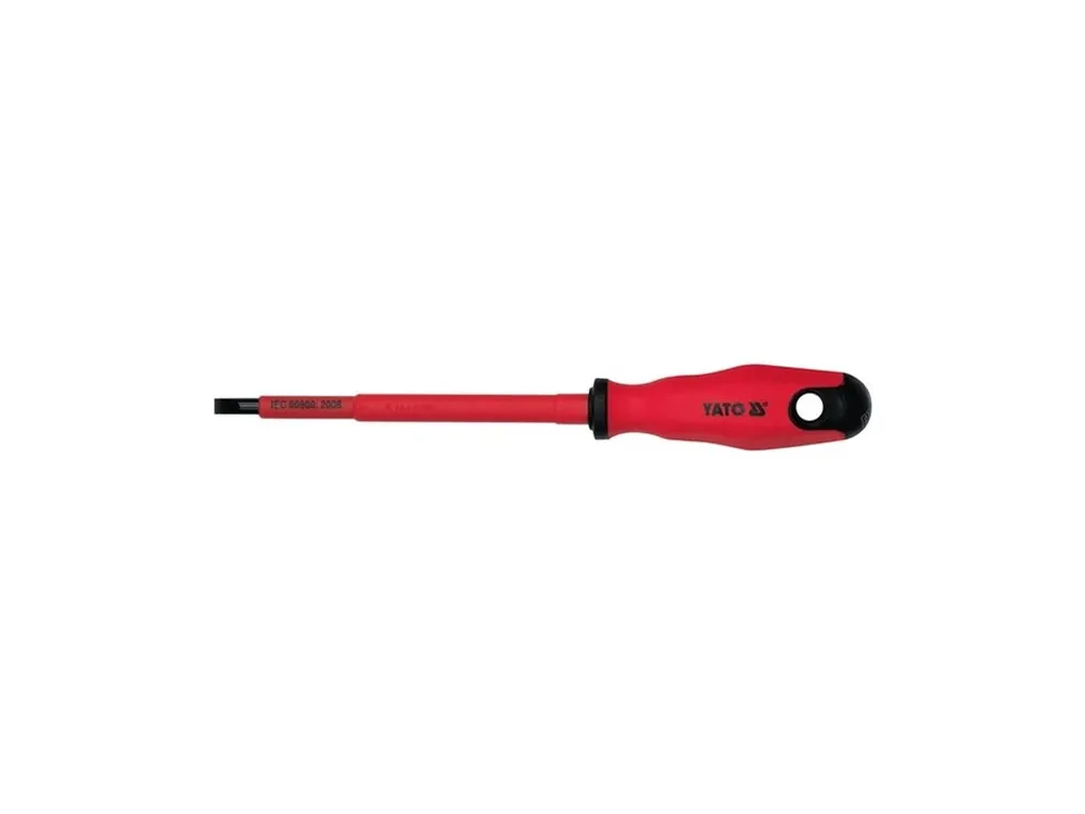 Šroubovák elektrikářský, plochý, VDE, 6,5 x 150 mm, Yato