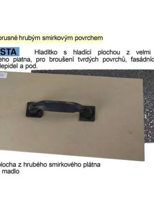 FESTA Hladítko brusné 270x130mm s hrubým smirkovým povrchem P16