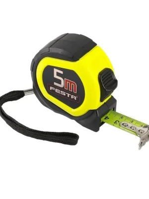 FESTA Metr svinovací 5m, šířka 25mm, s magnetem