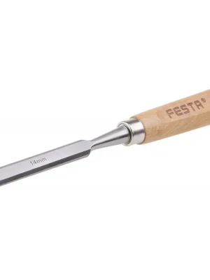 FESTA Dláto s bukovou rukojetí, kovaná čepel CrV, šířka 14mm