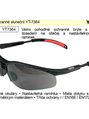 Brýle ochranné sluneční YT-7364