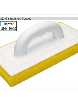 Hladítko s mořskou houbou 250x130mm