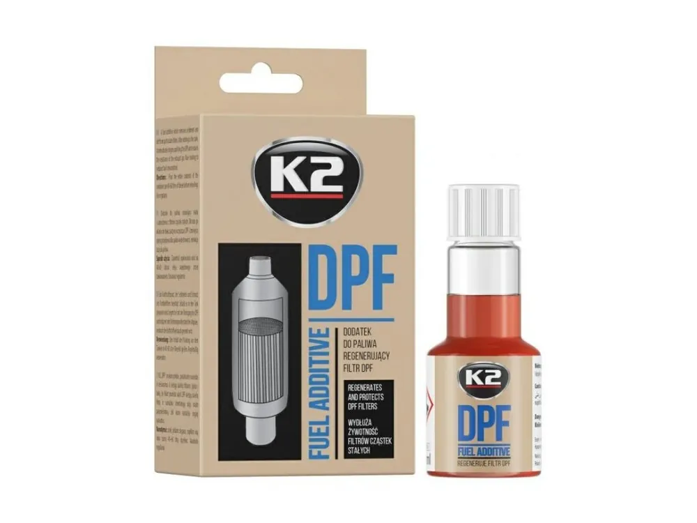 K2 DPF 50 ml - přídavek do paliva, regeneruje a chrání filtry