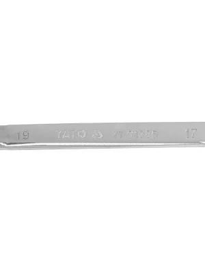 Klíč prstencový polootevřený 17x19 mm