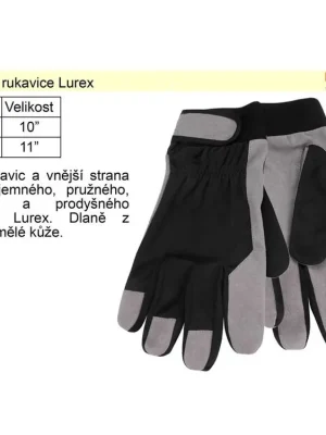 Pracovní rukavice Lurex velikost 9"