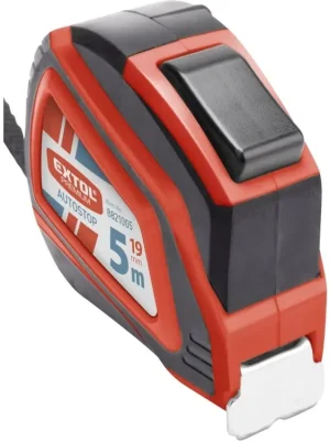 EXTOL PREMIUM metr svinovací, 5m, š. pásku 19mm, autostop