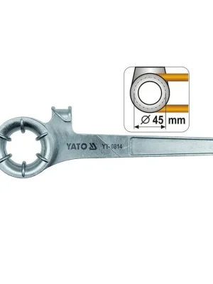 Přípravek na ohýbání trubek Al, Cu, pro průměr  12 mm délka 235 mm Yato, ohýbačka