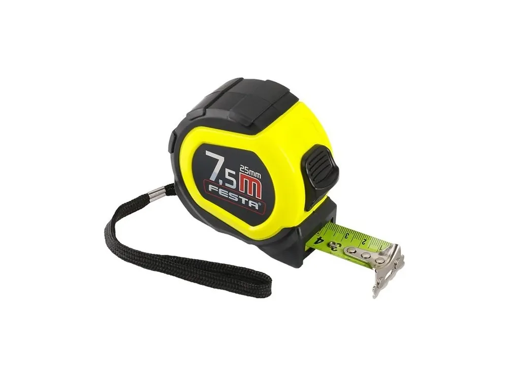 FESTA Metr svinovací 7,5m, šířka 25mm, s magnetem