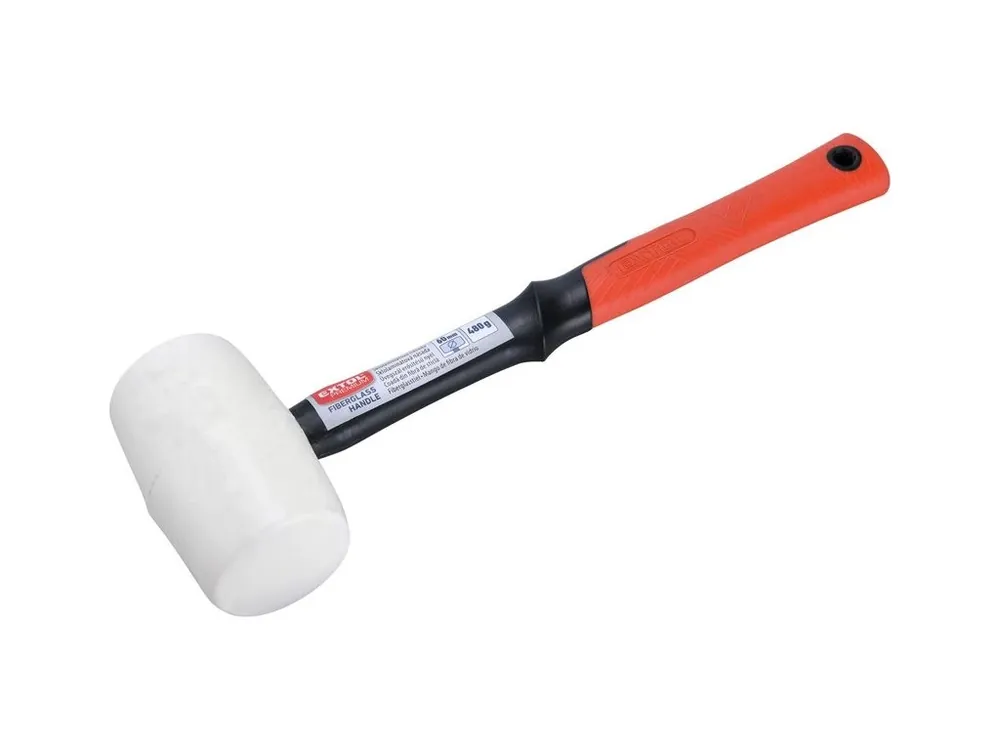 EXTOL PREMIUM palička pryžová bílá, průměr 60mm 8811113