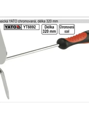 Motyčka YATO chromovaná délka 320mm
