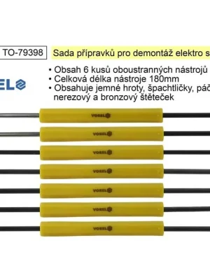Sada přípravků pro demontáž elektronických součástek