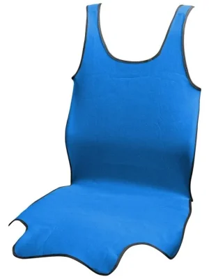 Potah sedadla TRIKO SOFT přední 1ks modrý
