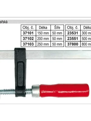 Svěrka stolařská 500x120mm