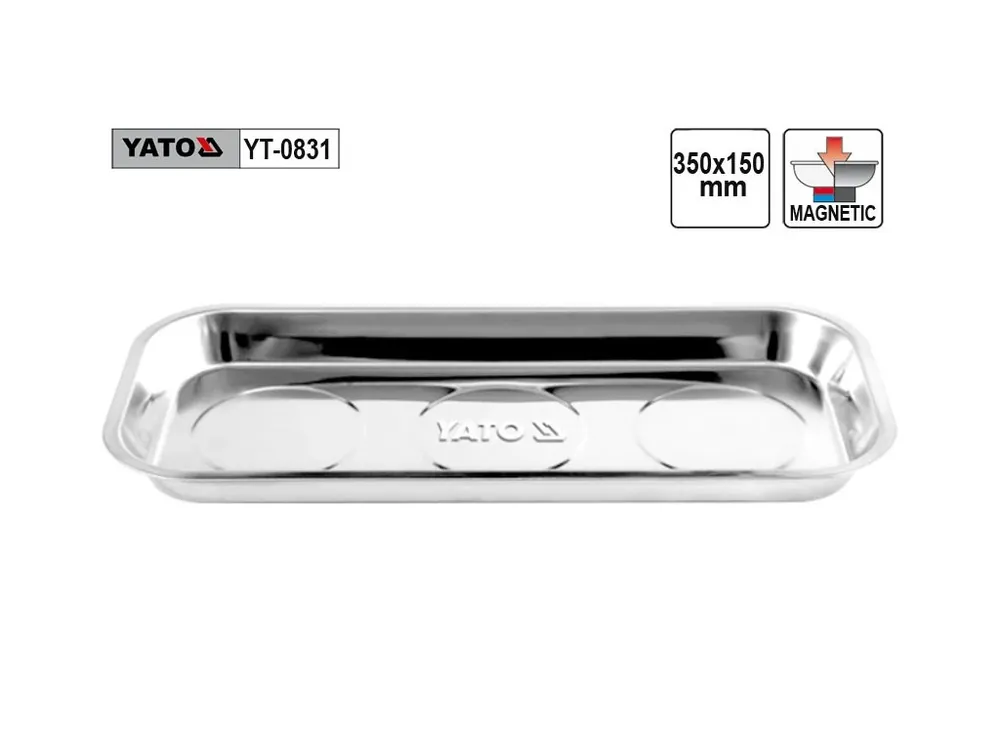 Miska magnetická oválná YATO rozměr 150x350mm
