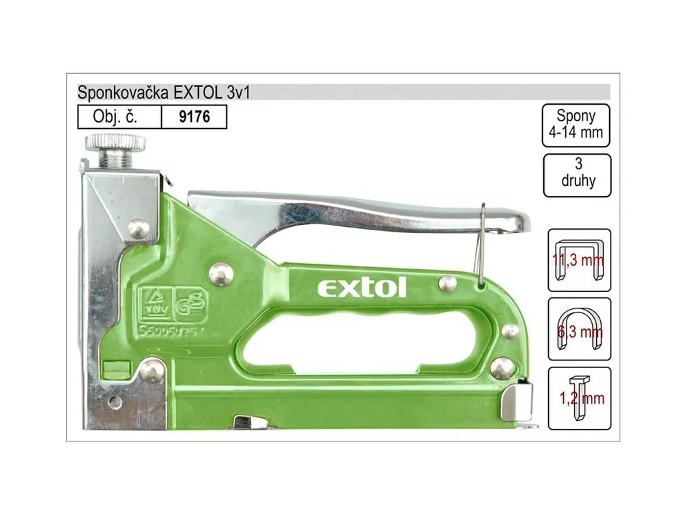 Sponkovačka Extol 9176
