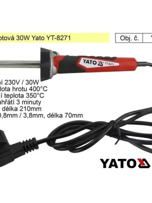 Pájka hrotová 30W Yato YT-8271