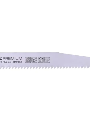 EXTOL PREMIUM plátek do pily ocasky s SK zuby, 228x24x1,25mm, na stavební materiály
