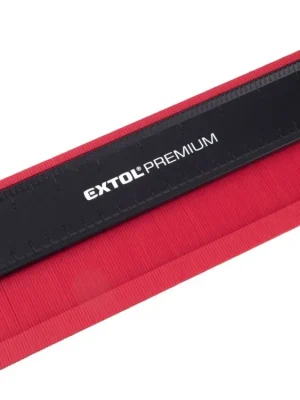 Šablona kopírovací na profily, se zámkem, magnetická, šíře 250 mm, EXTOL PREMIUM