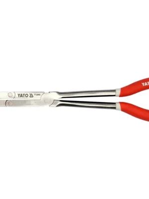 Kleště YATO prodloužené 330mm, půlkulaté zahnuté 90°