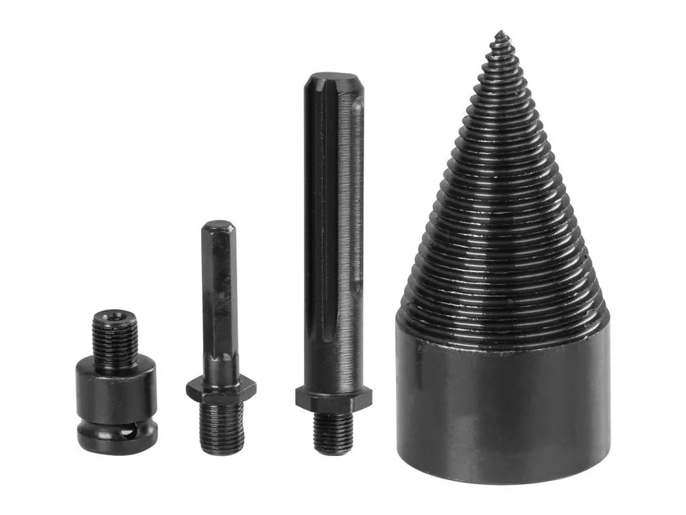 Štípací trn - kužel na dřevo 60mm s uchycením SDS MAX, HEX, 1/2" čtyřhran pro utahovák