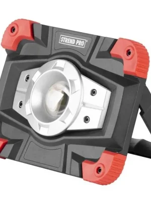 STREND PRO Aku světlo, reflektor přenosný COB LED 10W/600lm s powerbankou (TR2171598)