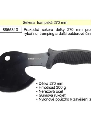 Sekera trampská 270 mm nerez