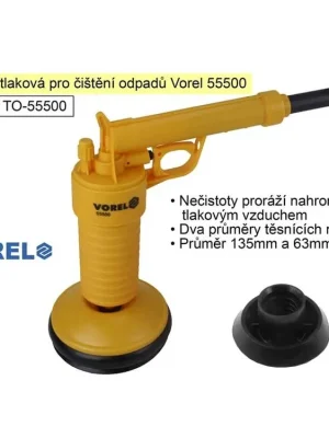 Pumpa tlaková pro čištění odpadů Vorel 55500