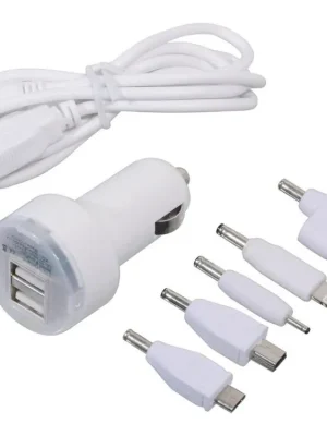 Nabíječka telefonu 12V 2,1A (iPhone 4/5/6, micro USB, Nokia)