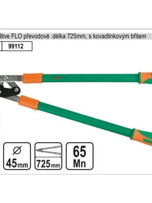 Nůžky na větve FLO 725mm kovadlinkový břit převodové