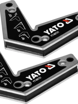 YATO Magnetické držáky svářečské sada 2ks síla 10kg 120° 90° 60°